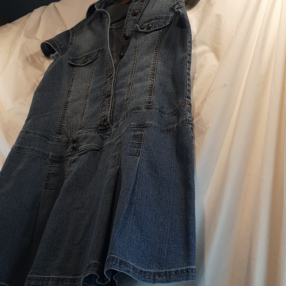 Denim Midi Dress